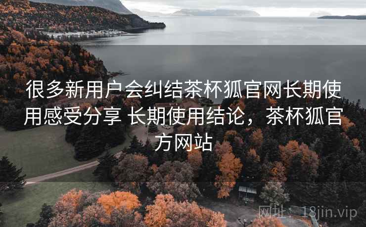 很多新用户会纠结茶杯狐官网长期使用感受分享 长期使用结论，茶杯狐官方网站